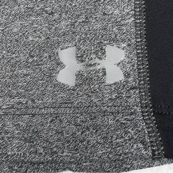 Under Armour Threadborne Featherweight Heat Gear Tie Hoodie Gray Black Medium M - Picture 12 of 15